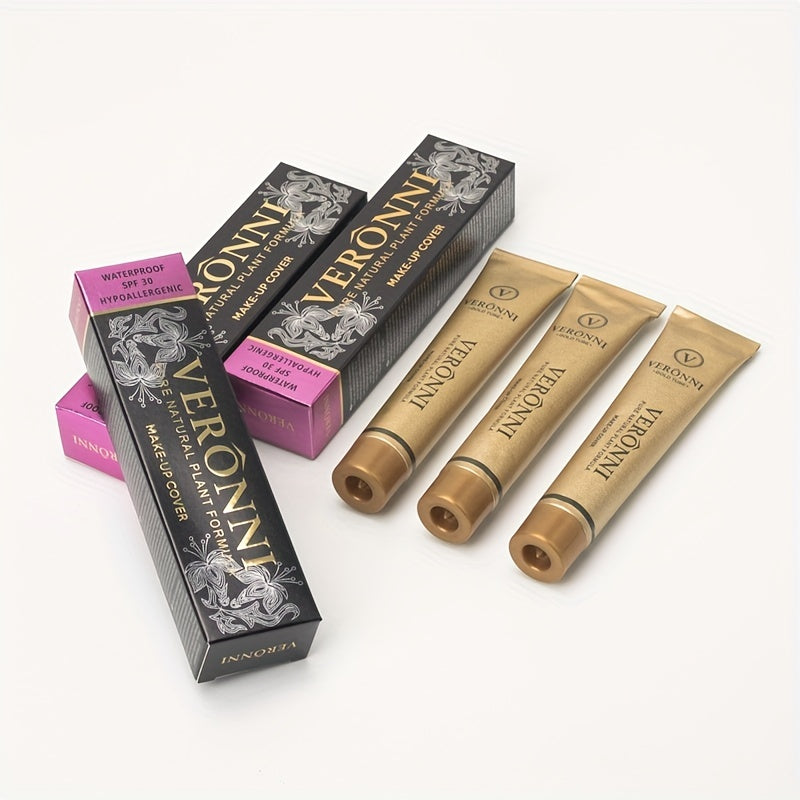 Crema correctora y aclaradora para mujer 14 colores a prueba de agua cobertura total