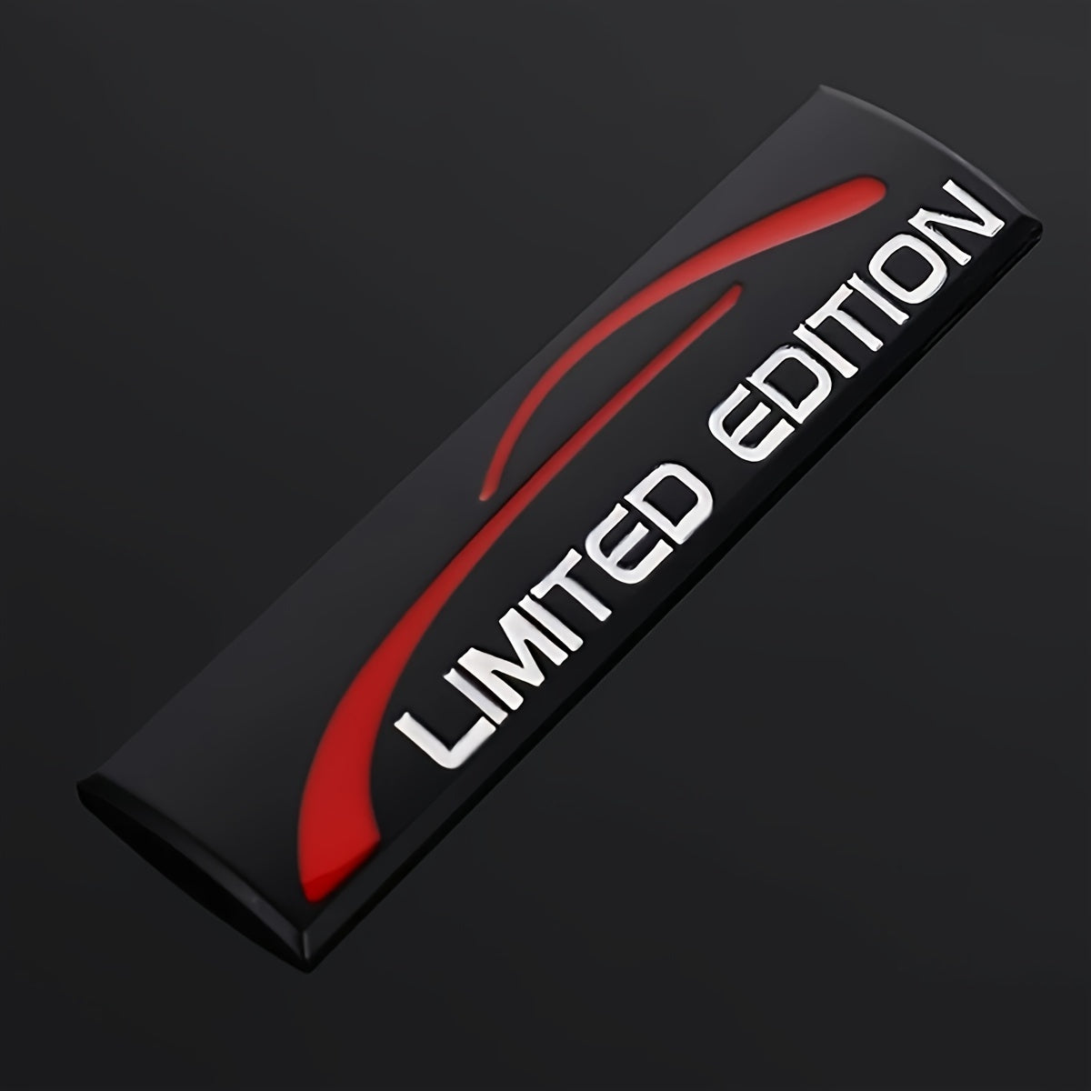 Insignia de pegatina de coche de metal cromado edición limitada, emblema, calcomanía, ajuste universal