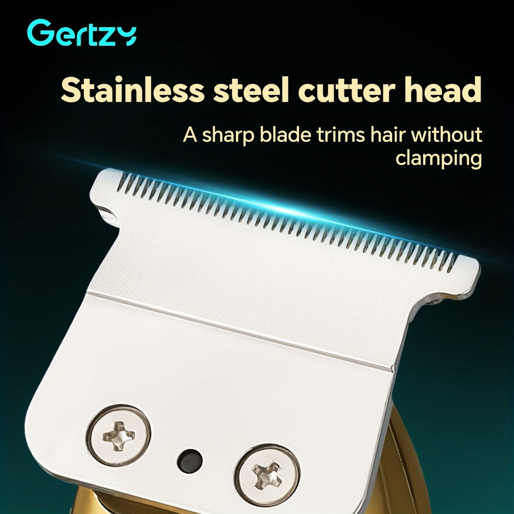 Cortapelos eléctricos para hombres 2 piezas recargables por USB con peines limitadores para recorte de vello corporal