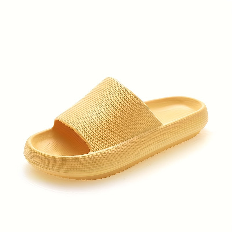 Unisex Indoor Cloud Slides Non Slip EVA Memory Foam Soft Comfort
