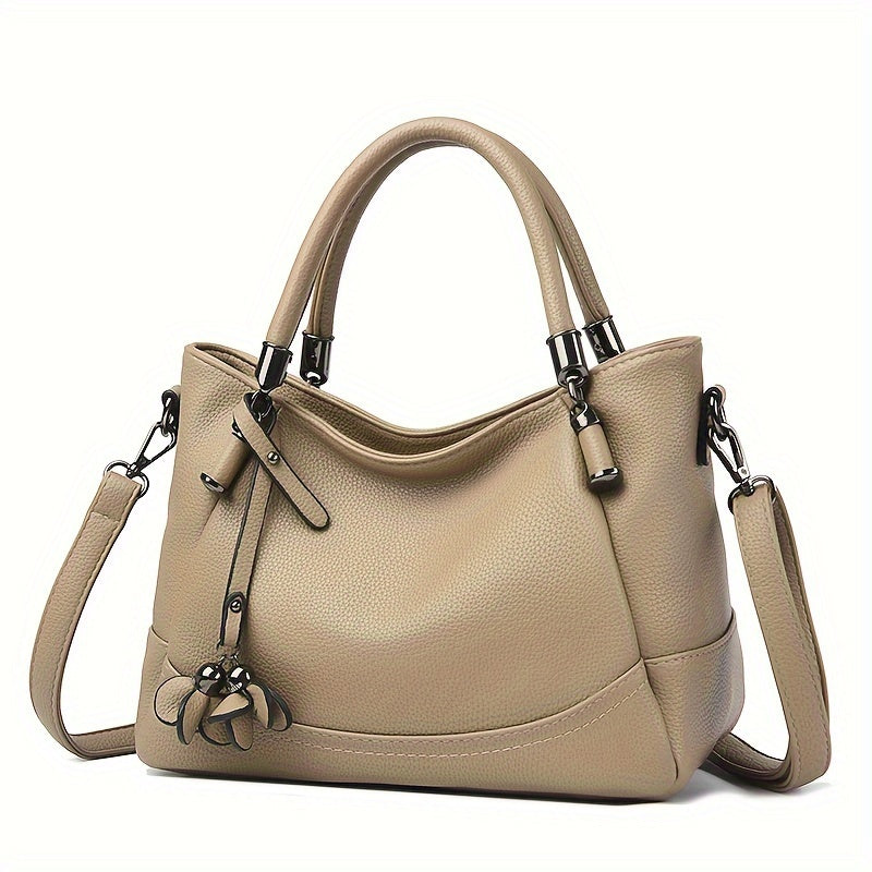 Стильная стеганая сумка для женщин с регулируемым ремнем, застежкой на молнии, полиэстеровой подкладкой, отделкой краев и дизайном на одно плечо.