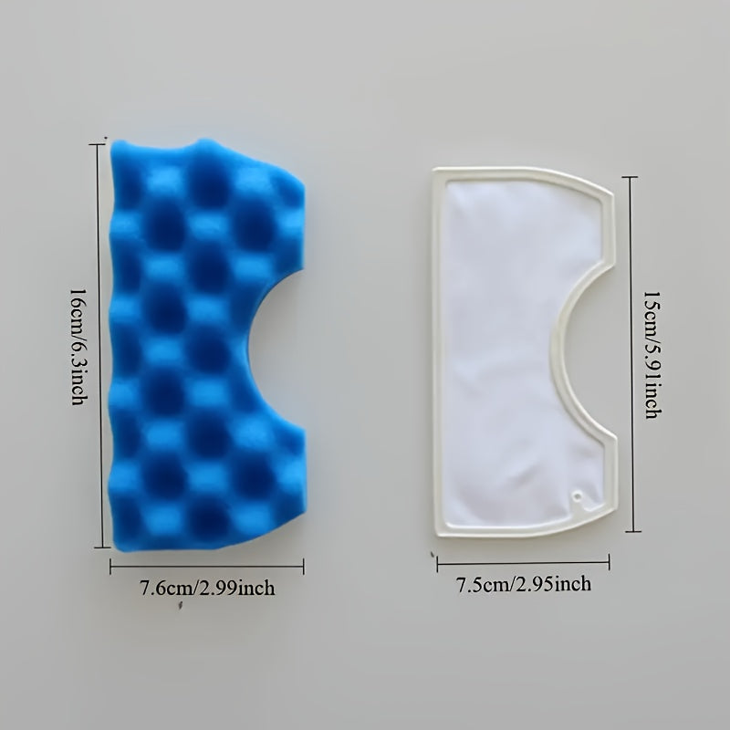 Replaceable Blue Sponge HEPA Filter for Robot Vacuum Cleaner SC43 SC44 SC45 SC47 High Efficiency