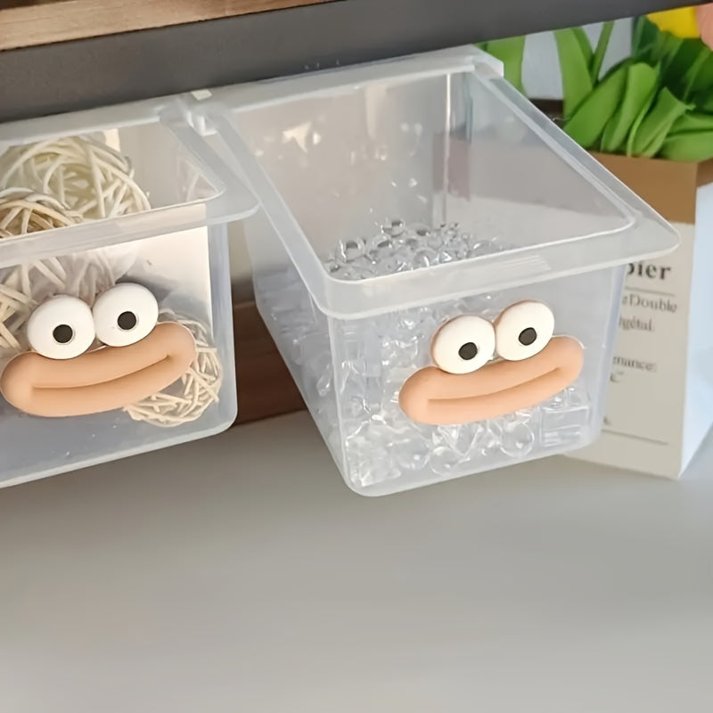 Многофункциональный органайзер под зеркало с клеевой основой для ванных принадлежностей и кухонных аксессуаров. Водонепроницаемый и легкий в установке, идеально подходит для хранения косметических дисков и мелких предметов.