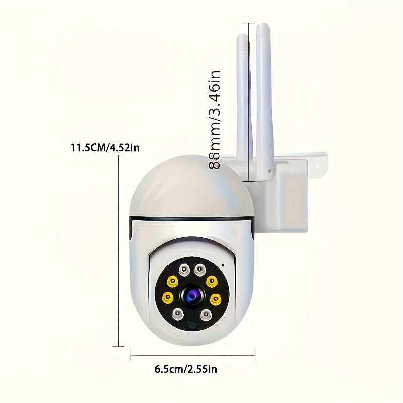 Wireless Security Camera with Motion Detection Night Vision and Two-Way Audio