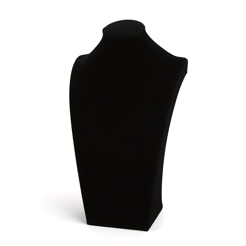 Velvet Jewelry Display Stand for Necklaces and Pendants Elegant Necklace Holder