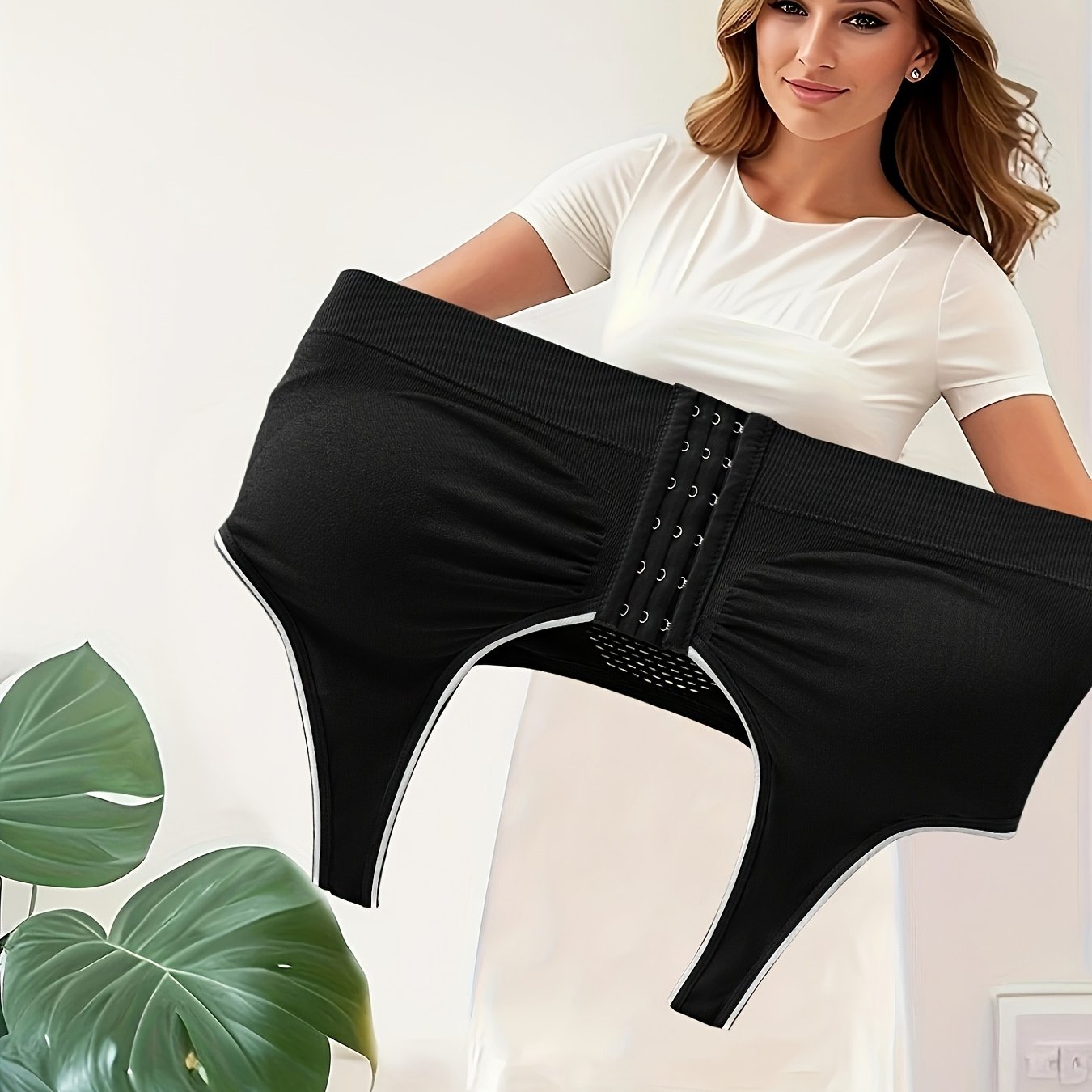 Plus Size Seamless Wire-Free Sports Bra Adjustable Yoga Bra