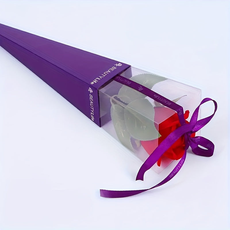 Элегантные складные подарочные коробки для букетов из ПВХ к Дню святого Валентина и Дню матери, набор 10