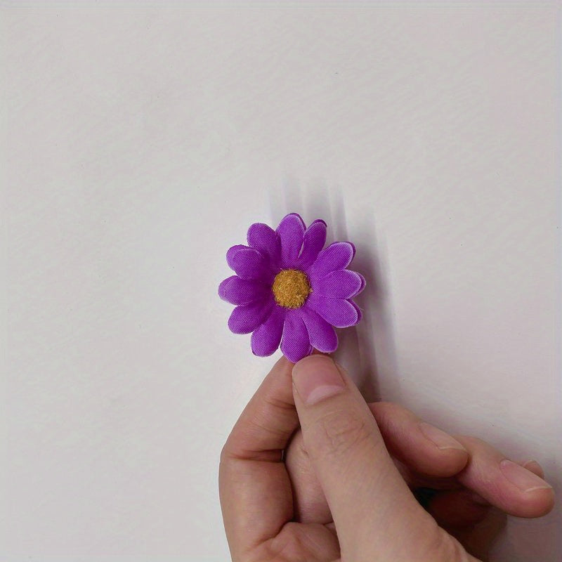 Artificial Daisy Flowers 100/200 Pieces 4cm Sunflower Heads for Decor