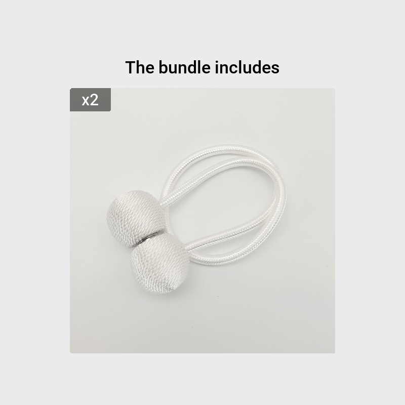 Magnetic Curtain Tiebacks 1 Pack for Home Decoration and Window Styling