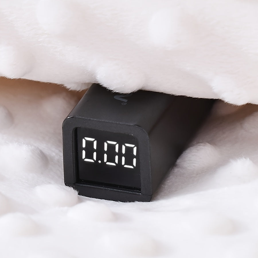 Warm Thickened Throw Blanket for Autumn and Winter Cozy Windproof Quilted Gift