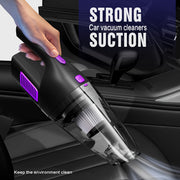 Wireless Car Vacuum Cleaner 6KPa Portable Cordless Dust Ktrap for Home Office Pet