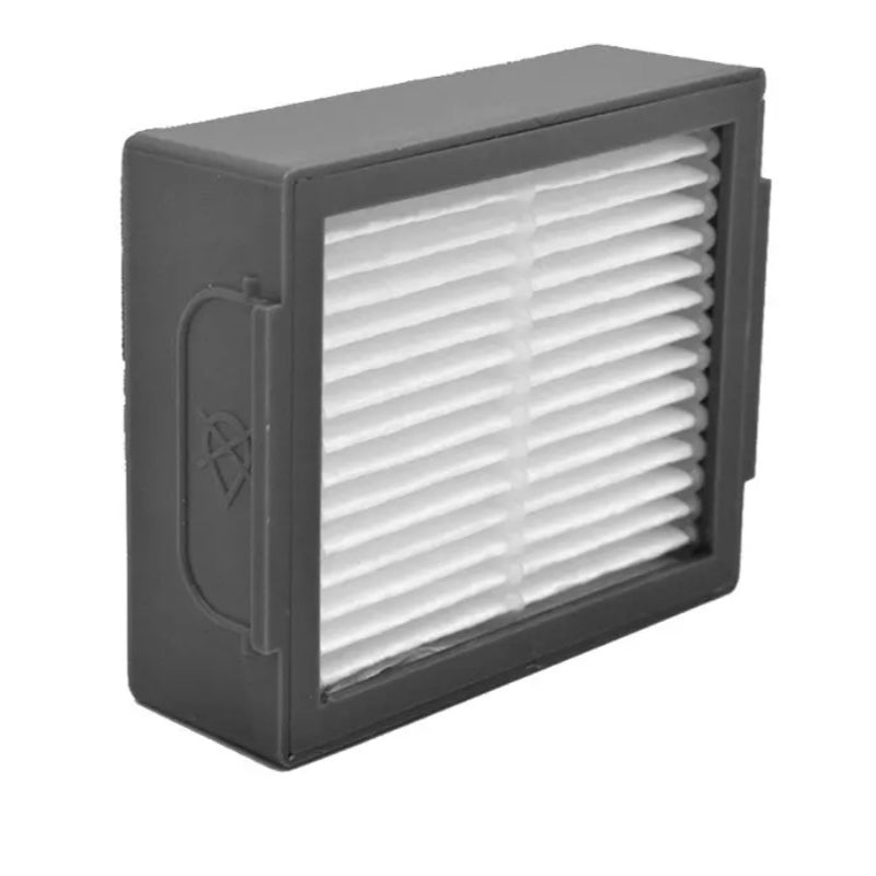 iRobot changyutgichlari uchun yuqori samarali HEPA filtrini almashtirish, qora ramka va oq qirqilgan filtr materialiga ega. Havo sifatini va changyutgichning ishlashini yaxshilaydi. Silliq qirqilgan filtr uslubi.