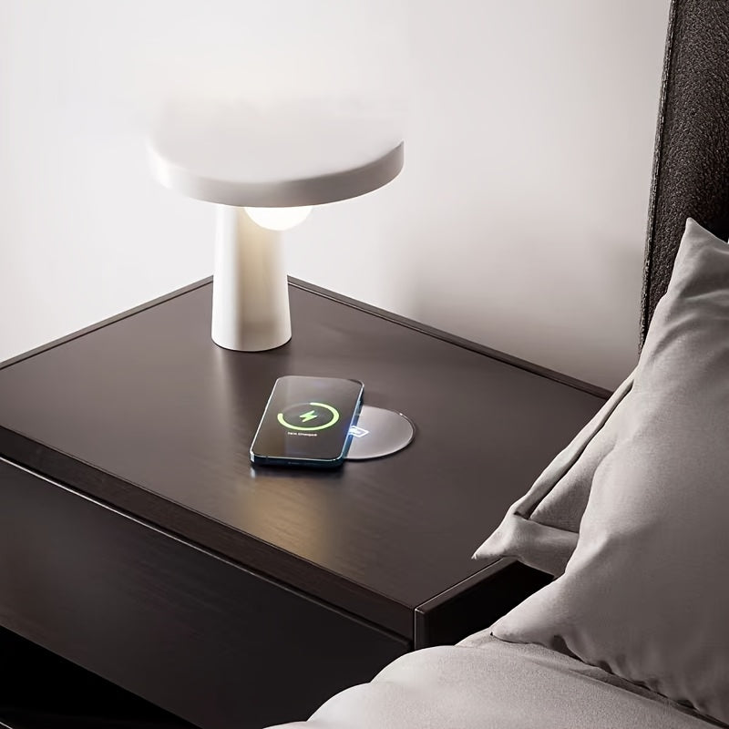 Office Desk Wireless Charger with USB Connector and Lightweight Design for Qi-Enabled Devices