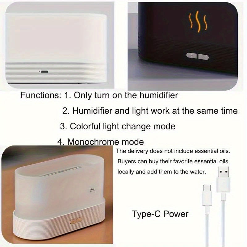 Humidifier Ultrasonic Warm Mist for Home Use White