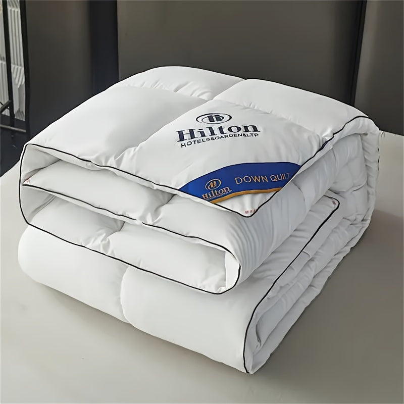 All-Season Ultra-Soft Polyester Comforter for Hotel Bedrooms and Gifts
