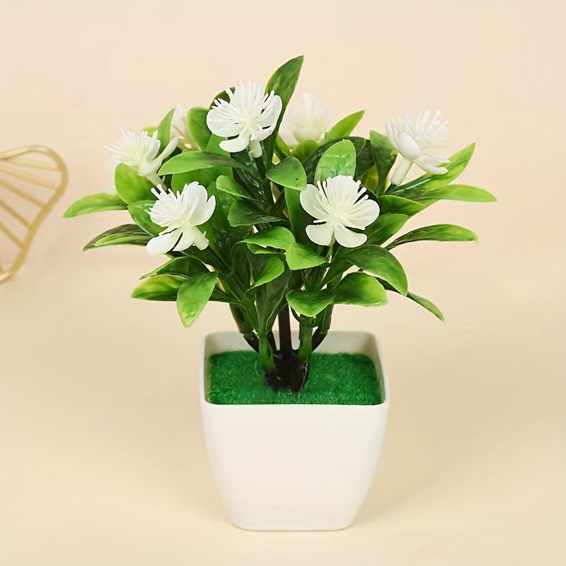 Искусственный декор с изображением сливового цветка, не требует батареек, для дома, спальни, на День святого Валентина, настольное украшение