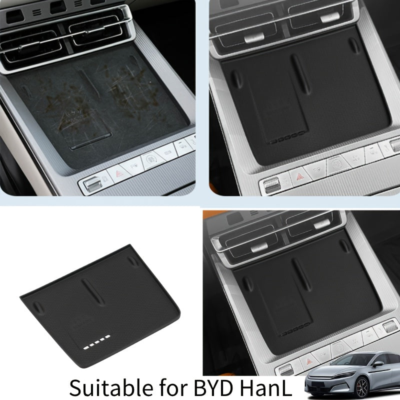 Silicone Dashboard Mat for 25 BYD Han L Car Interior Anti-Slip Protector