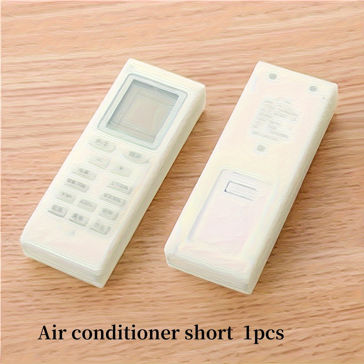 Silicone Remote Control Case Waterproof Dustproof with Stretchable Transparent Screen Protector for Home Appliances
