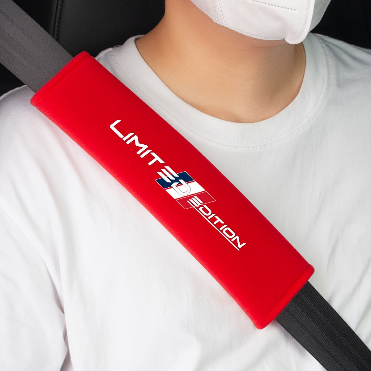 Car Seat Belt Cover Soft Fluff Shoulder Protection for Safety Belts