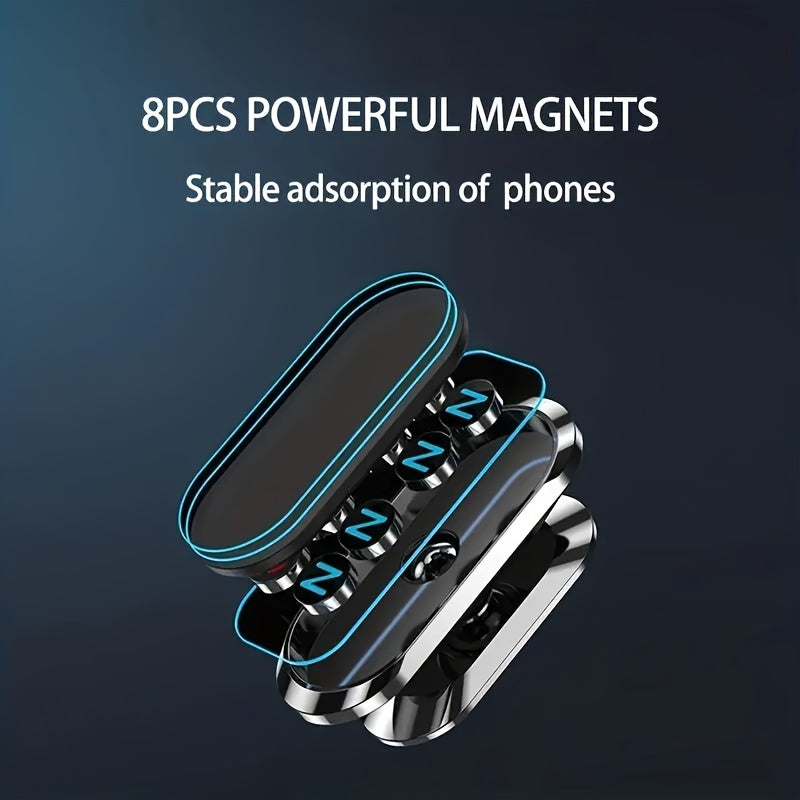 Magnitli avtomobil telefon uchun o'rnatish, alyuminiy qotishma, buriladigan, suv o'tkazmaydigan panel tutqichi