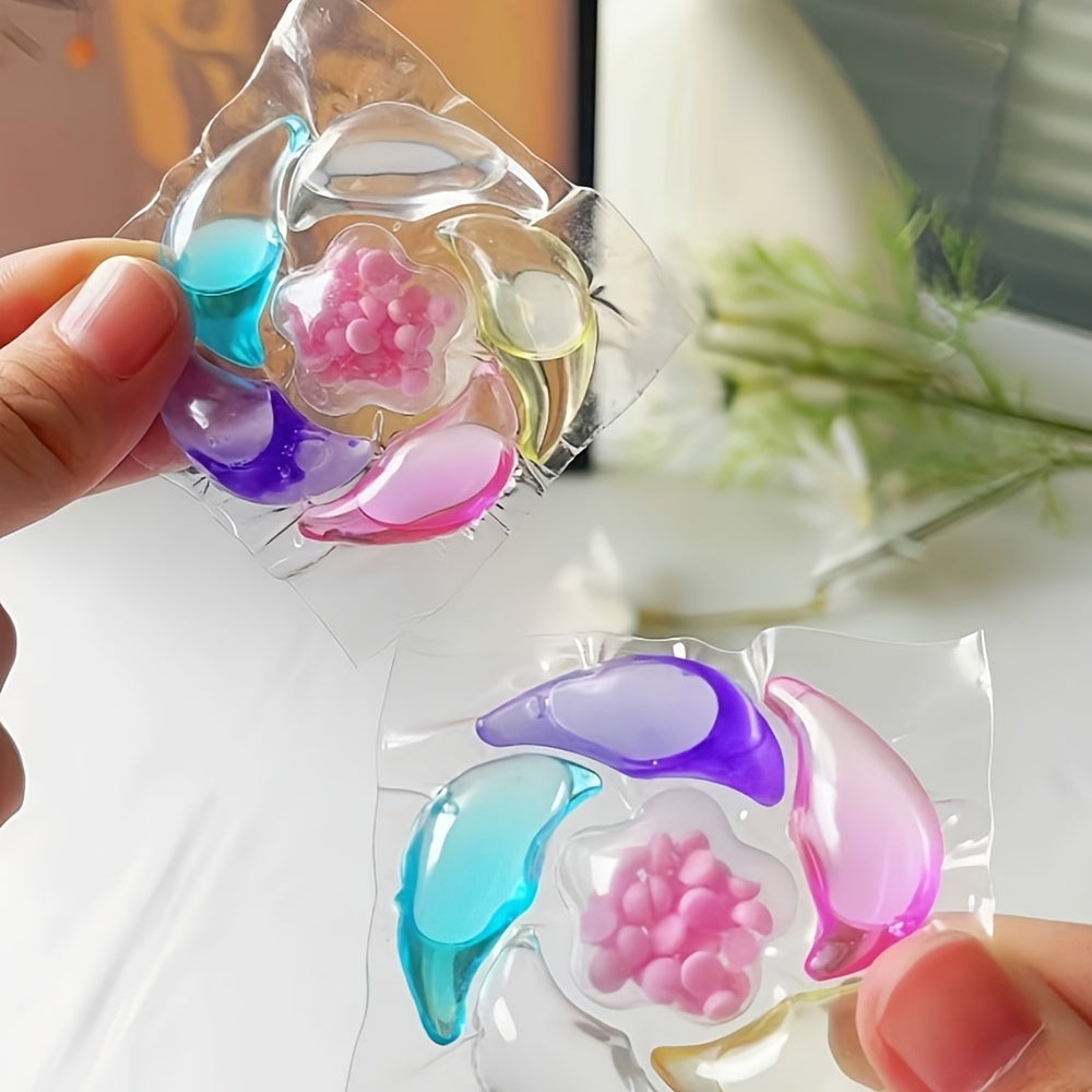 1L PET Laundry Detergent Pods Concentrated Stain Remover Long-Lasting Fragrance