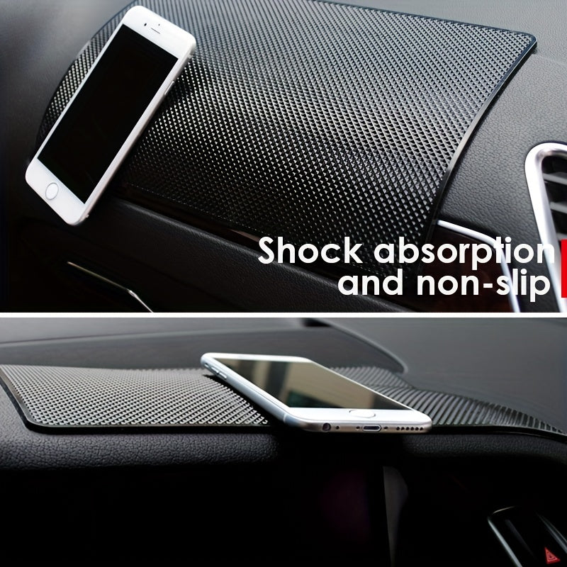 Universal Non-Slip Sticky Mat for Car Dashboard Phone Key Holder 200x130mm