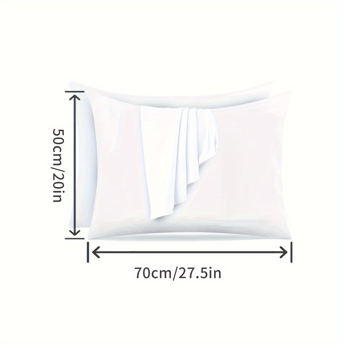 Waterproof Stain-Resistant Pillowcase Super Soft Thickened and Enlarged Design