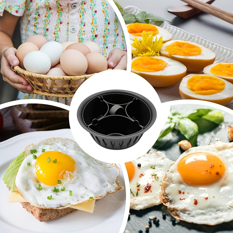 Egg Poacher and Holder for Steamed Eggs, 2-in-1 Thermomix Accessories, PC Material