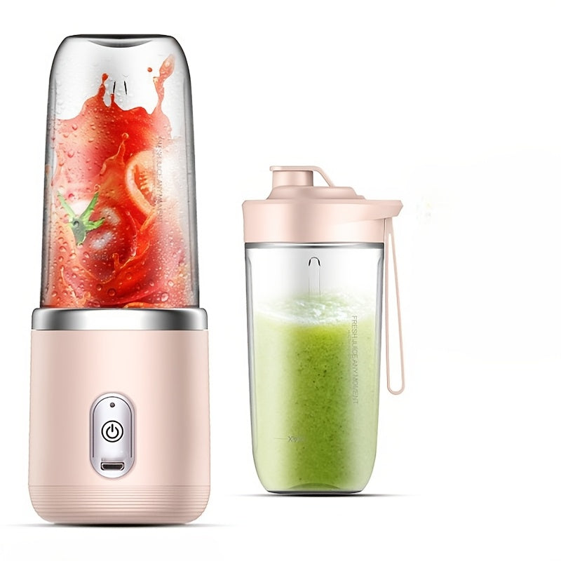 Portable Mini Blender Cup USB Rechargeable for Smoothies and Shakes
