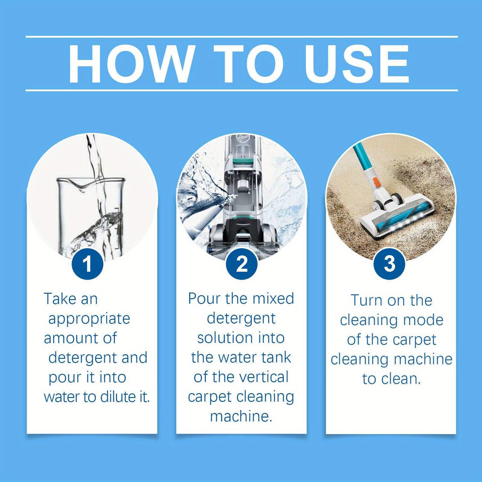 Oxy Fresh Carpet Cleaner 120ml dog' qoldiqlari va hidlarni olib tashlovchi, vertikal mashinalar uchun