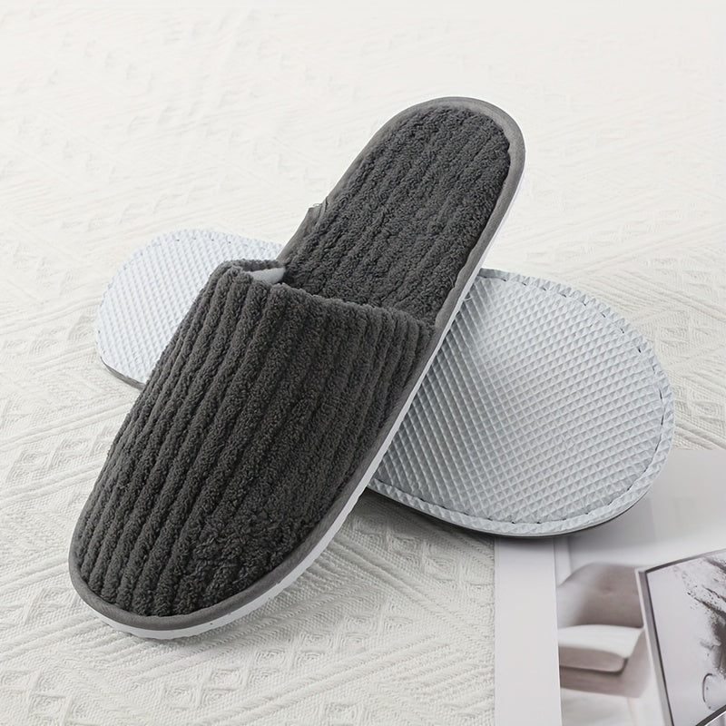 Disposable Slippers for Home Travel Unisex Thickened Sole Non-Slip