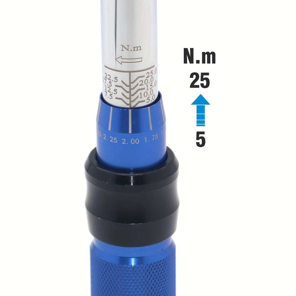 Adjustable Torque Wrench 3/8 1/4 Inch Square Drive Hand Tool for Car and Bike Repair