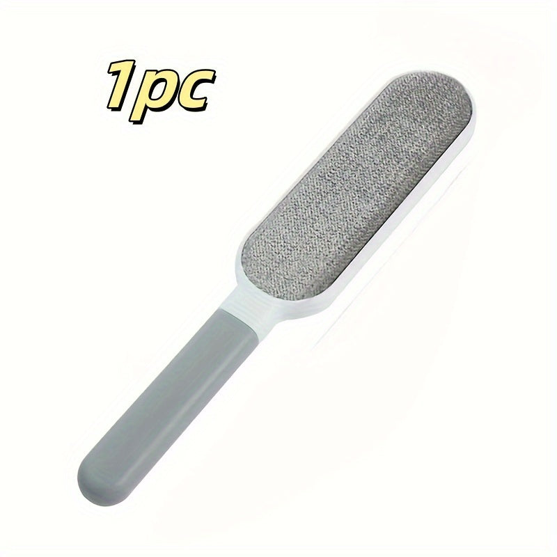 Reusable Double-Sided Pet Hair Remover Brush for Cats and Dogs, Electrostatic, No Power