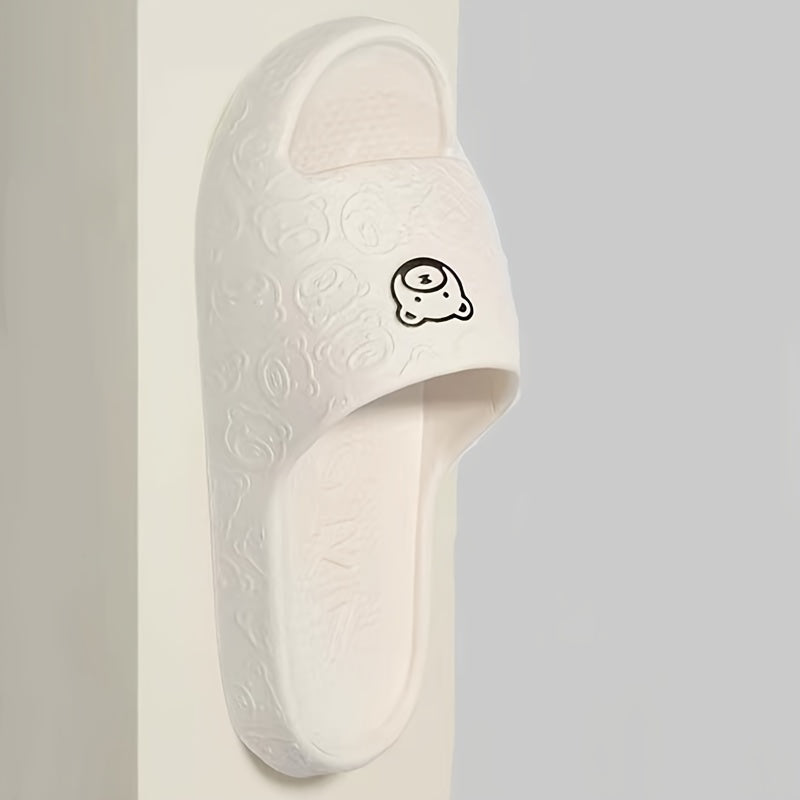 Unisex Cartoon Bear Slippers Soft EVA Non-Slip Bedroom Slides