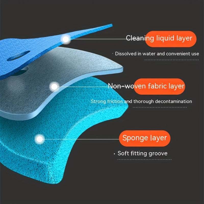 1 ta foydalanish uchun mo'ljallangan hojatxona cho'tkasi to'plami, 8 ta cho'tka boshli bilan hammom va hojatxonalarni tozalash uchun. Qo'shimcha cho'tka boshlarini alohida sotib olish mumkin.