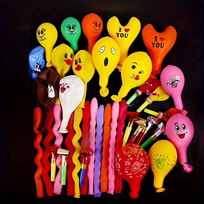 Tug'ilgan kunlar, to'ylar, ta'tillar uchun 50 ta tez to'ldiriladigan balonlar to'plami, aralash ranglar