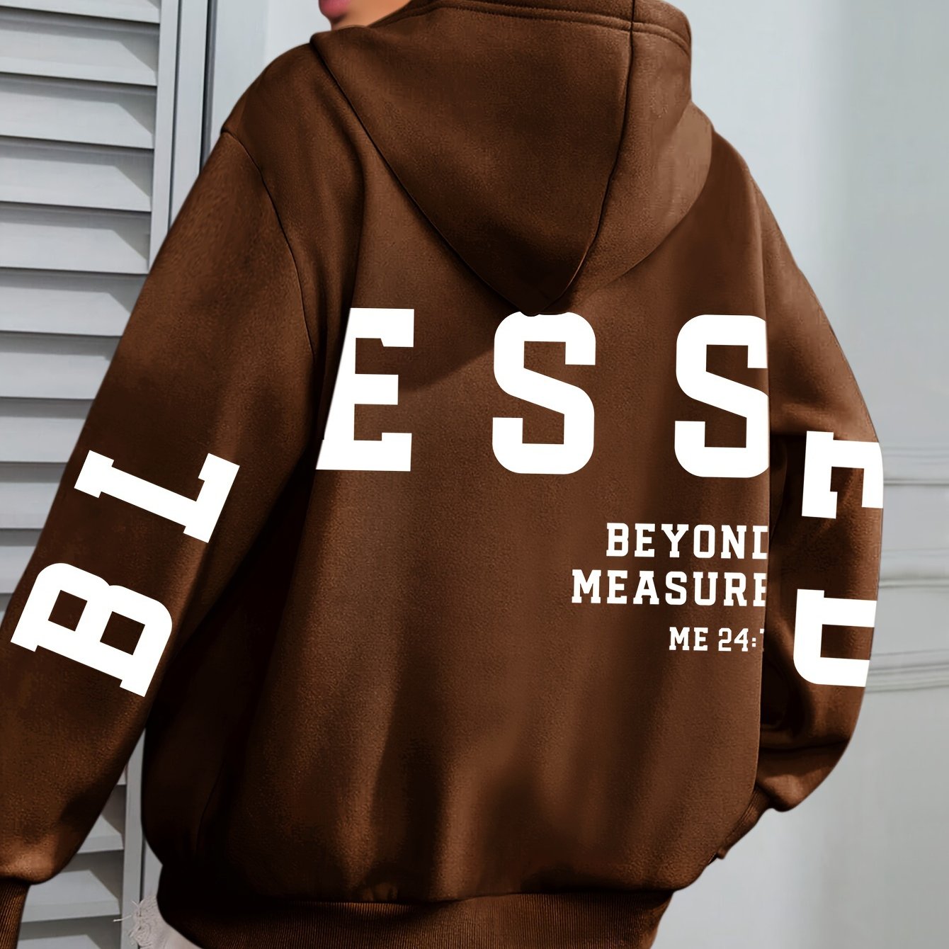 Plus Size Women’s Fleece Hoodie With Pocket Long Sleeve Winter Fall