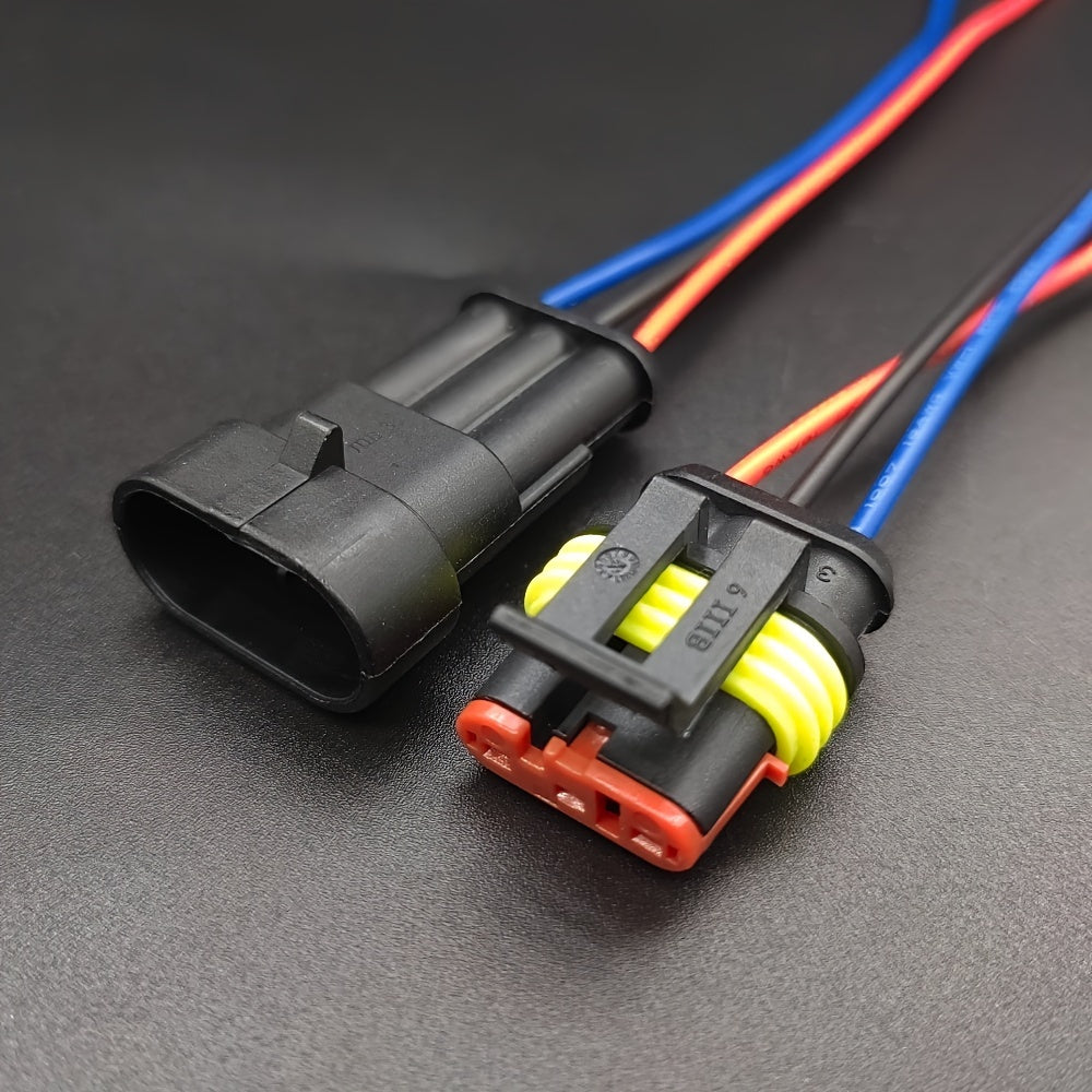 Automotive Electrical Wire Connectors Set PE Insulated 1.5 Series 6 Pin Car Cable Harness