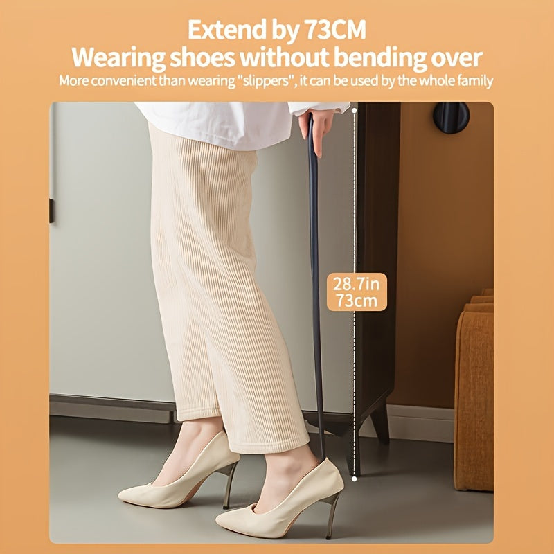 Длинная магнитная обувная лопатка из нейлона для крепления на стену, легкая для захвата, для пожилых и детей