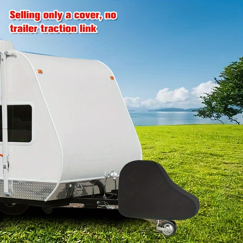 Polyester RV karavotining tutqichini yopish, suv o'tkazmaydigan, UV, yomg'irga chidamli, qora