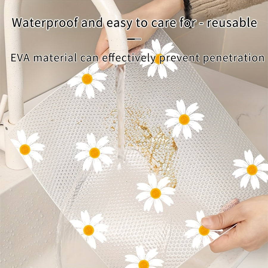 EVA Shelf Liner Waterproof Non-Slip Dust and Oil Resistant for Cabinets Drawers