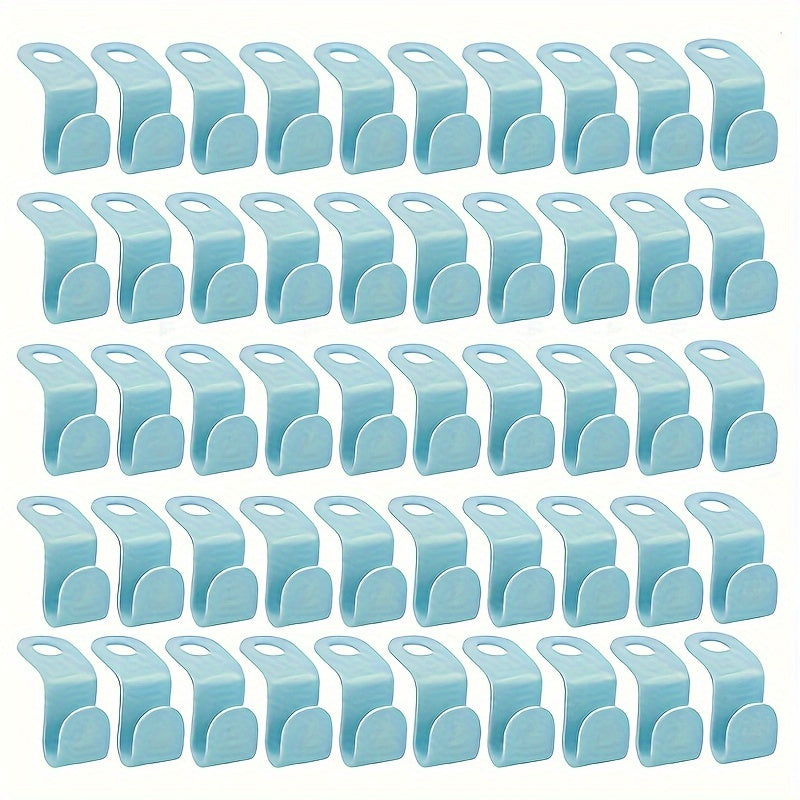 50 dona o'z-o'zidan yopiladigan plastmassa devor qoqichlari, turli ranglarda shkaf saqlash uchun