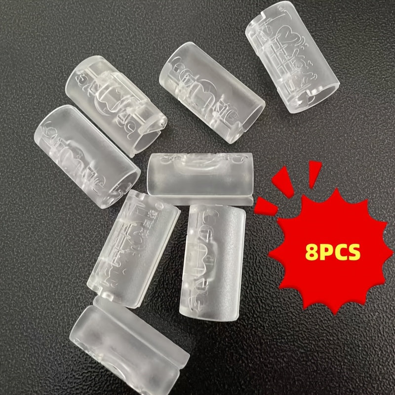 20 Pieces Transparent Bed Sheet Clips Reusable No-Mark Gripper Pins