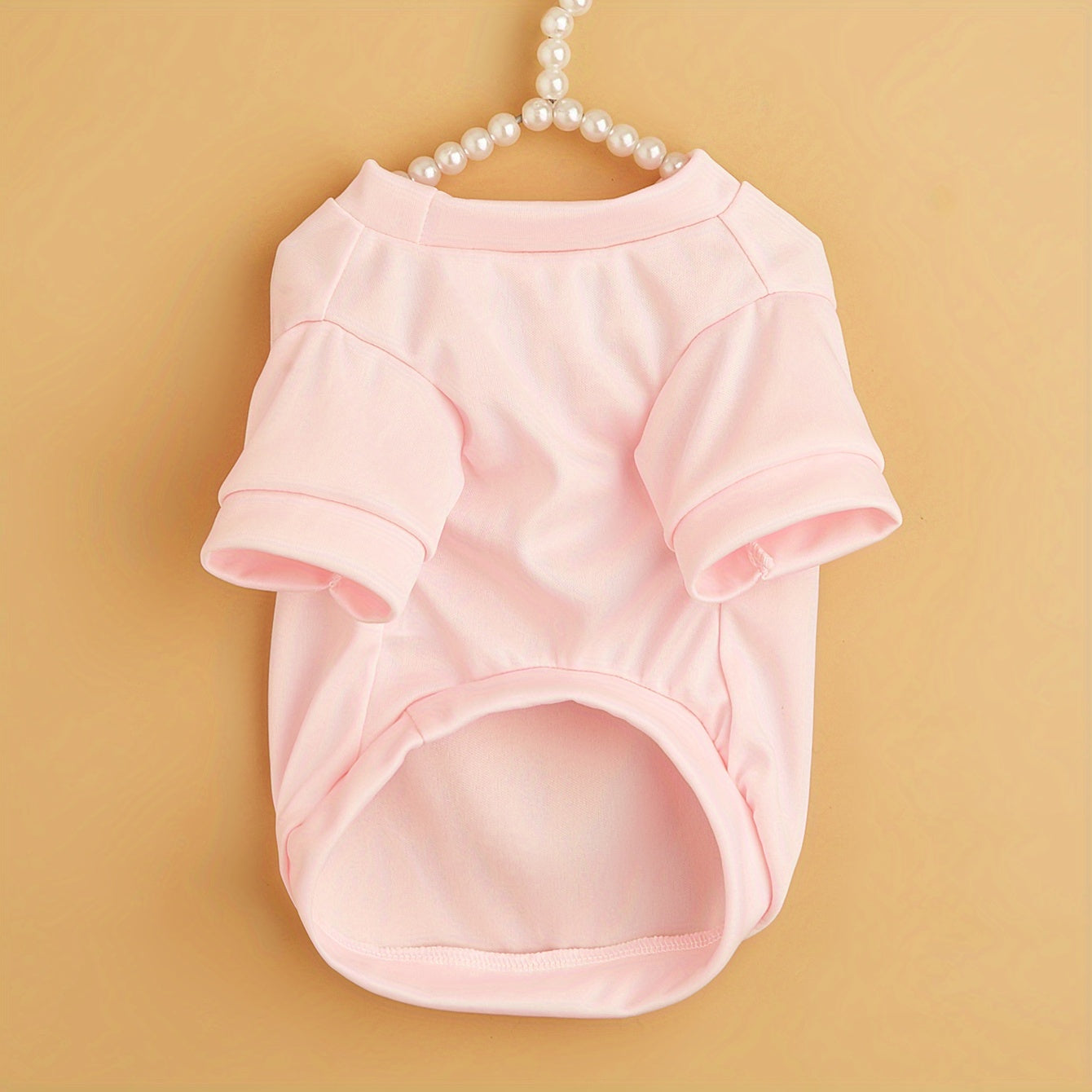 Pet T-Shirt Quick Dry Summer Dog Tee Casual Knit Polyester Small Medium Toy