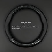 Универсальный кожаный чехол на руль для всех сезонов, противоскользящий, прочный, впитывающий пот