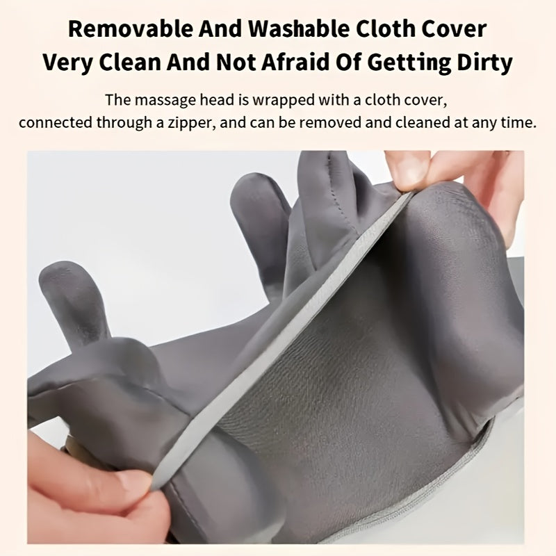 26W Isitiladigan Massaj Shal - USB Qayta Zaryadlanadigan, To'liq Tana Yengilligi uchun Ergonomik Dizayn, Moslashtiriladigan Tasmalar, Portativ, Mustahkam, Qulay Kiymak.