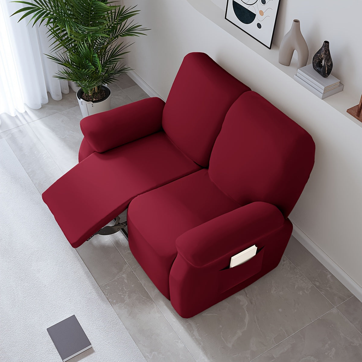 Waterproof Outdoor Sofa Cushion Cover Made from Milk Fiber Fabric