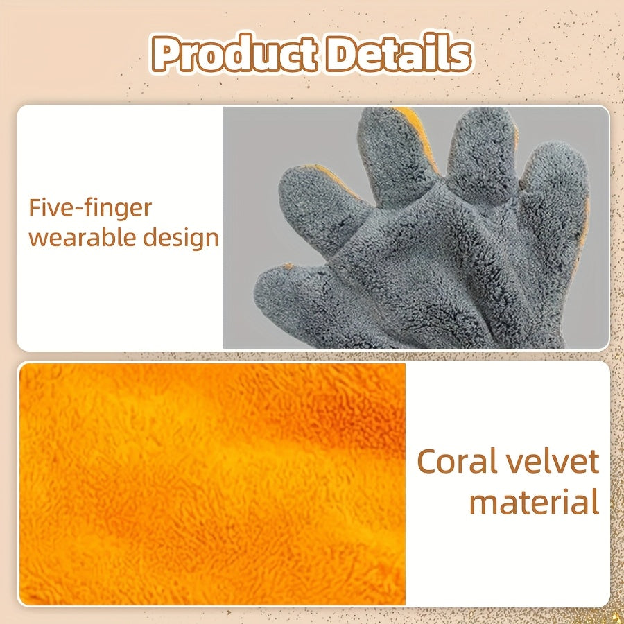 Перчатки для мойки автомобилей для мытья транспортных средств, автохимчистка, силиконовые, нескользящие