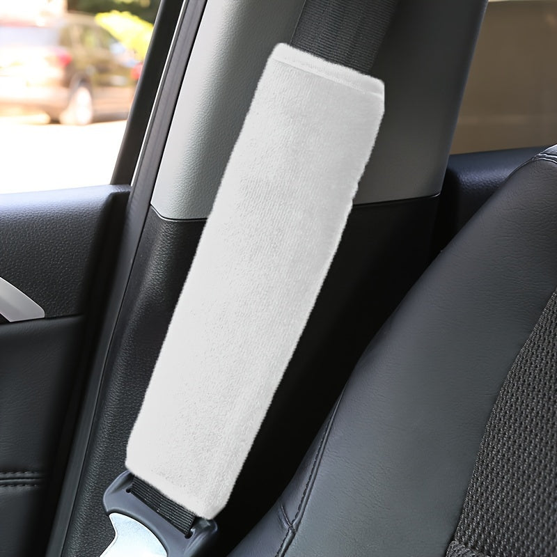 Аксессуары для интерьера автомобиля для мужчин и женщин: 2-компонентные чехлы для ремней безопасности и подушки для плеч ремня безопасности.