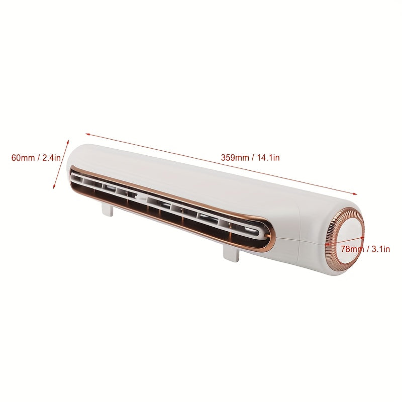 Clip-On Desk Fan with Adjustable Angle for Personal Cooling at Home Office